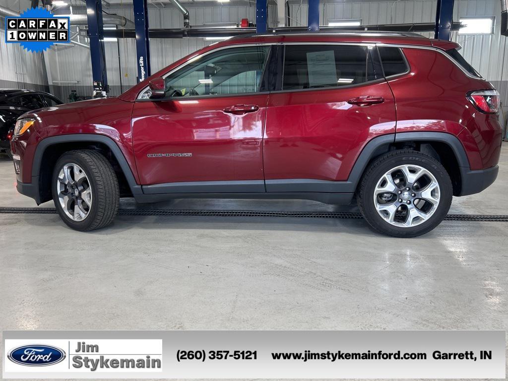 used 2021 Jeep Compass car, priced at $17,995