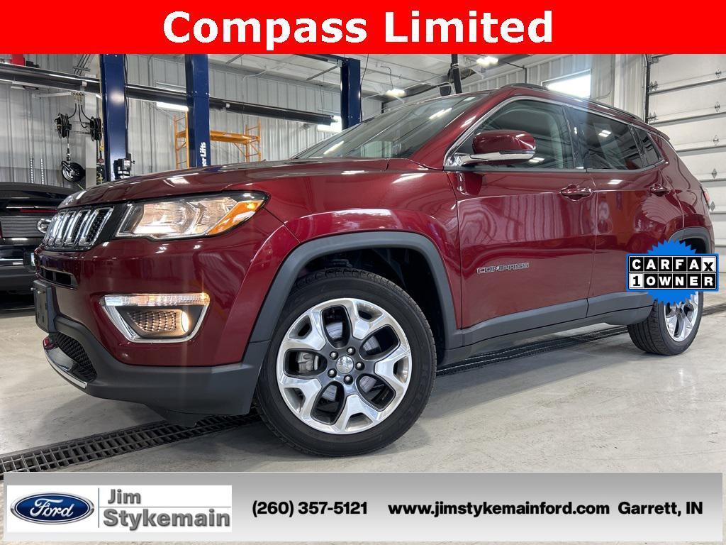 used 2021 Jeep Compass car, priced at $17,995