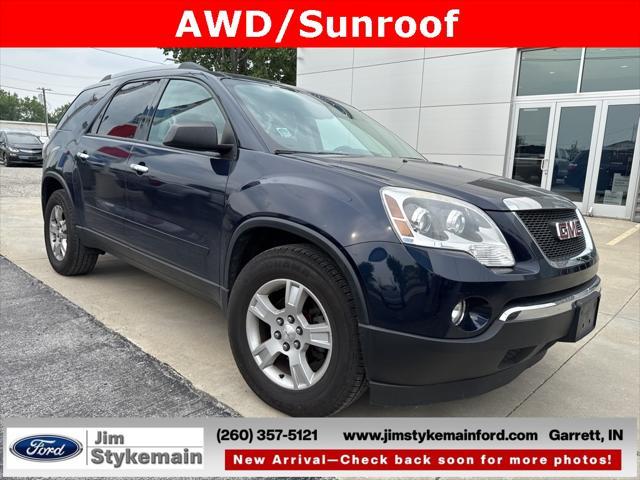 used 2012 GMC Acadia car, priced at $9,994