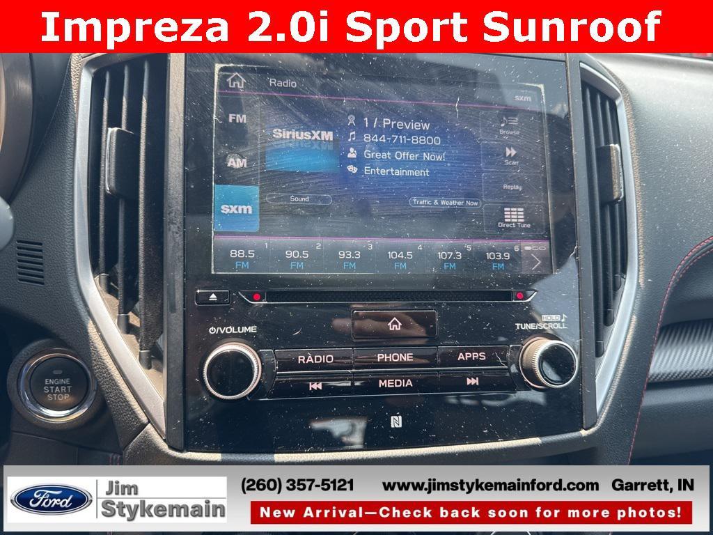 used 2019 Subaru Impreza car, priced at $17,880