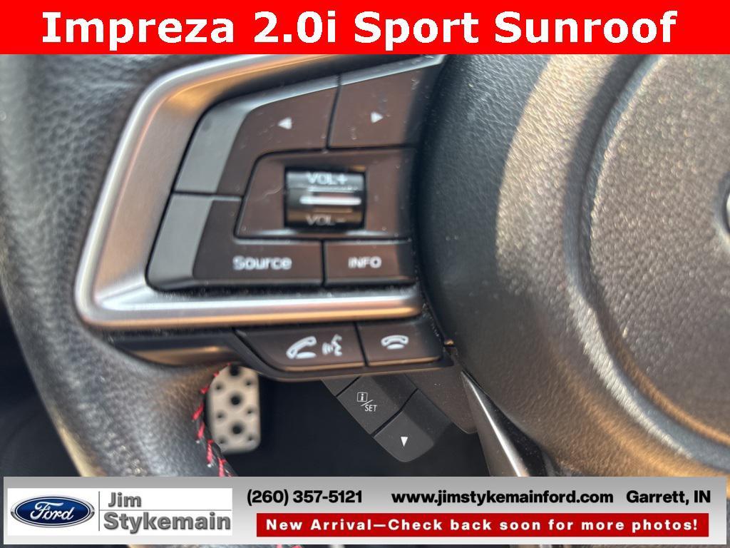 used 2019 Subaru Impreza car, priced at $17,880