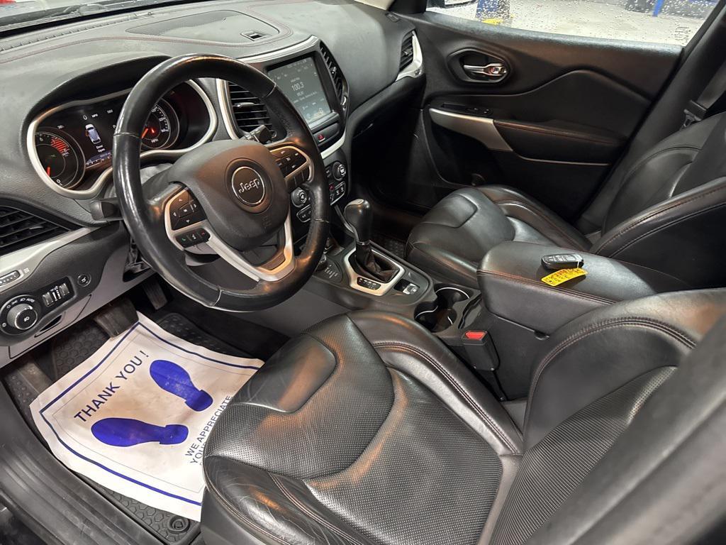 used 2018 Jeep Cherokee car, priced at $17,500