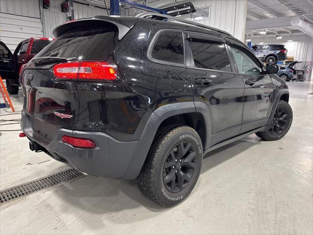 used 2018 Jeep Cherokee car, priced at $17,489