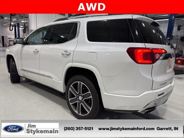 used 2018 GMC Acadia car, priced at $19,899