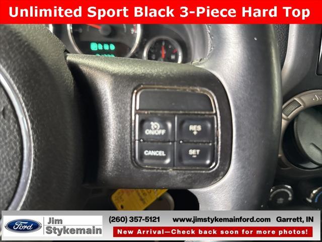 used 2013 Jeep Wrangler Unlimited car, priced at $17,899