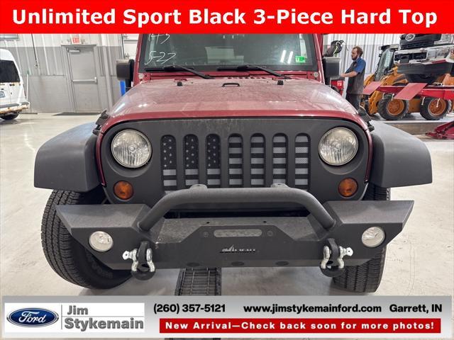 used 2013 Jeep Wrangler Unlimited car, priced at $17,899