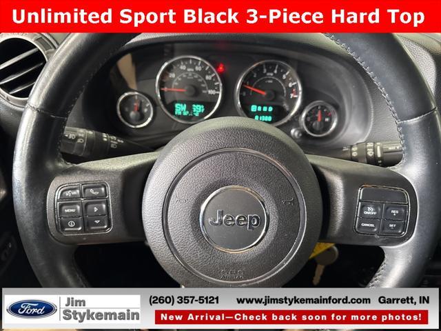 used 2013 Jeep Wrangler Unlimited car, priced at $17,899
