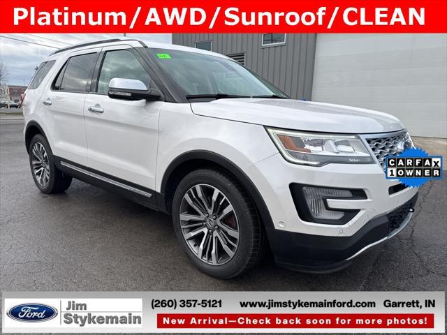 used 2017 Ford Explorer car, priced at $21,989