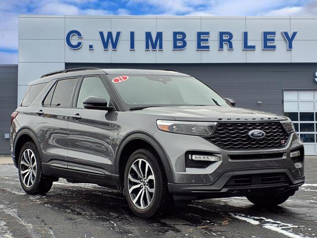 used 2021 Ford Explorer car, priced at $42,877