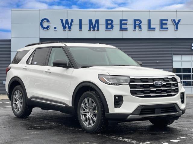 new 2025 Ford Explorer car, priced at $50,855