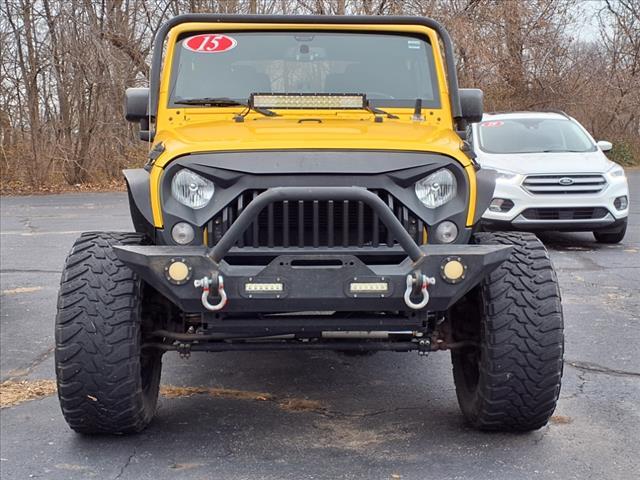 used 2015 Jeep Wrangler car, priced at $20,995