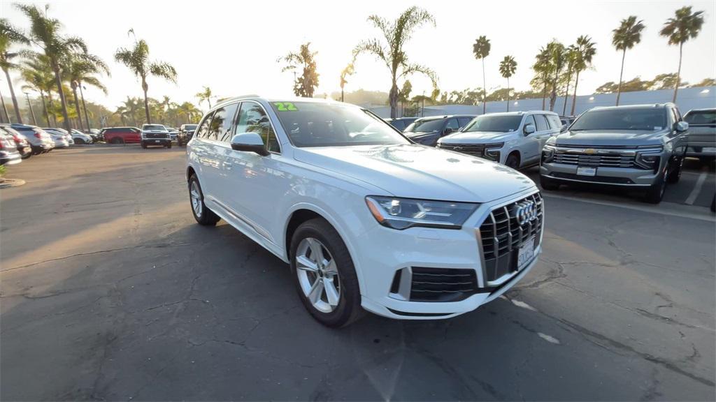 used 2022 Audi Q7 car, priced at $30,200