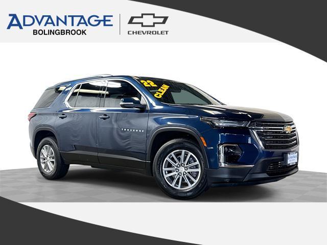 used 2022 Chevrolet Traverse car, priced at $25,971