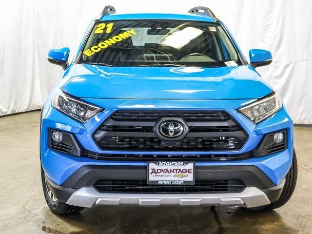 used 2021 Toyota RAV4 car, priced at $25,272