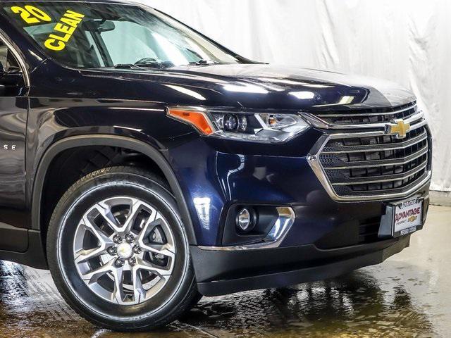 used 2020 Chevrolet Traverse car, priced at $23,700