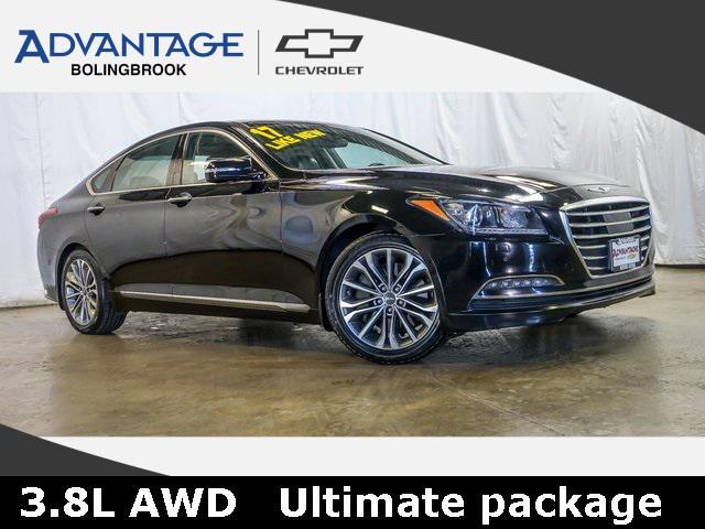 used 2017 Genesis G80 car, priced at $15,272