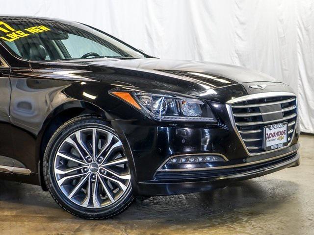 used 2017 Genesis G80 car, priced at $15,272