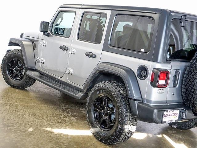 used 2020 Jeep Wrangler Unlimited car, priced at $28,972