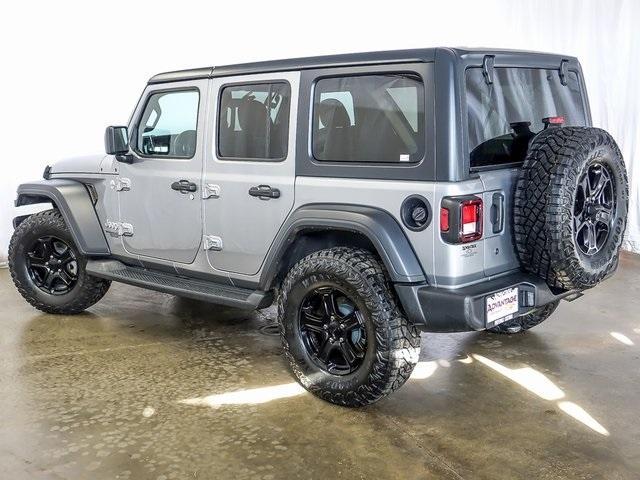 used 2020 Jeep Wrangler Unlimited car, priced at $28,972