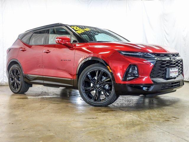 used 2022 Chevrolet Blazer car, priced at $32,272
