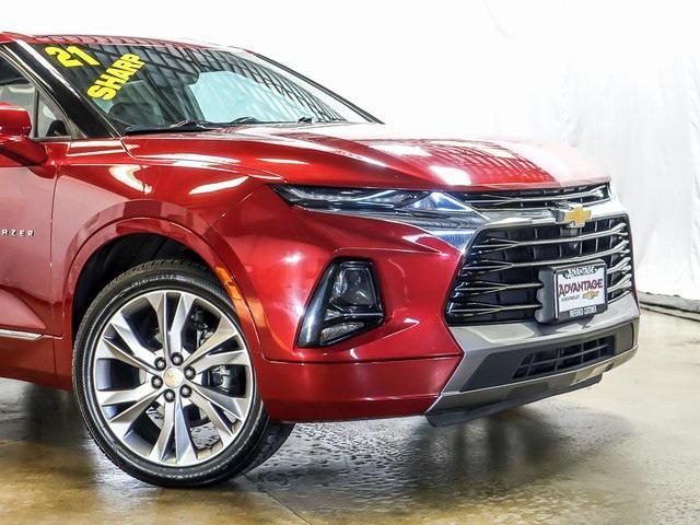 used 2021 Chevrolet Blazer car, priced at $25,472