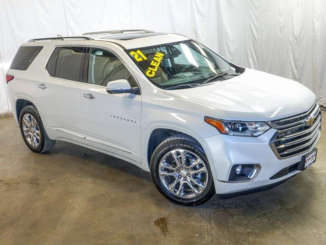 used 2021 Chevrolet Traverse car, priced at $31,472