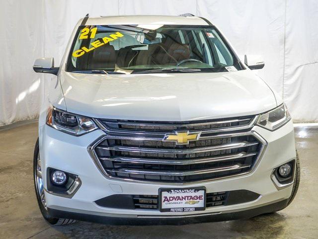 used 2021 Chevrolet Traverse car, priced at $31,472