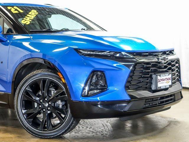 used 2021 Chevrolet Blazer car, priced at $30,472