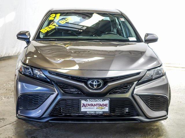 used 2021 Toyota Camry car, priced at $20,772