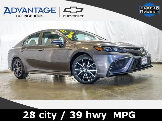 used 2021 Toyota Camry car, priced at $20,772