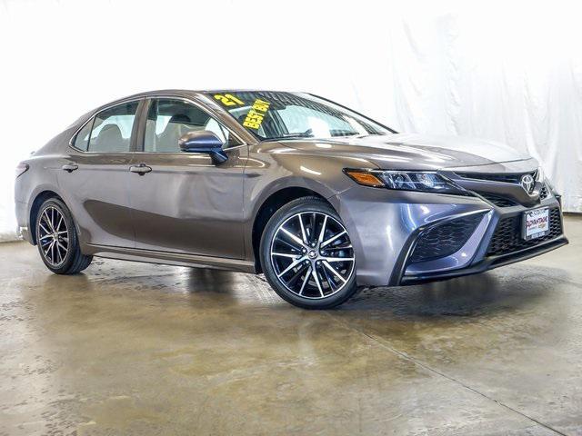 used 2021 Toyota Camry car, priced at $20,772