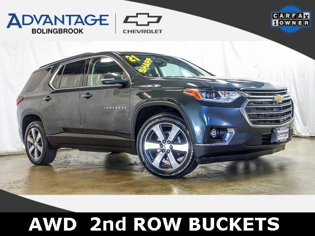 used 2021 Chevrolet Traverse car, priced at $23,272