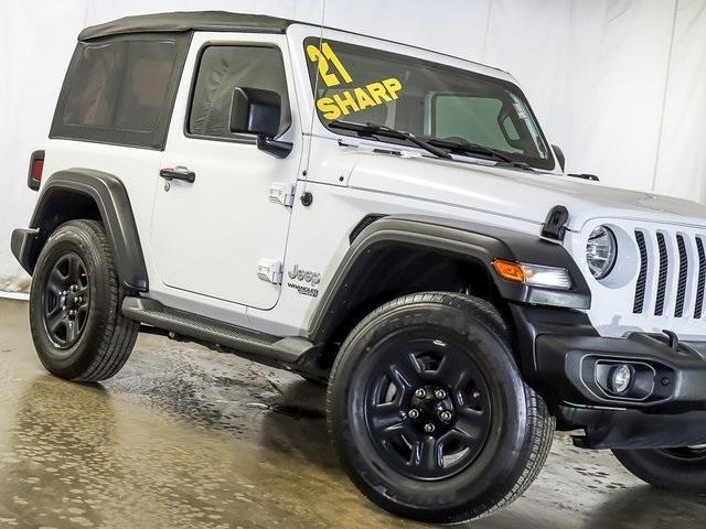 used 2021 Jeep Wrangler car, priced at $25,972