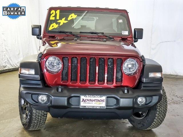 used 2021 Jeep Wrangler Unlimited car, priced at $32,972