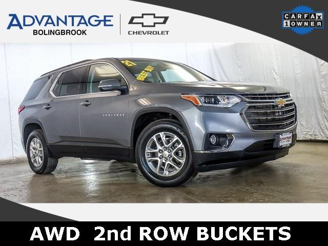 used 2021 Chevrolet Traverse car, priced at $26,972