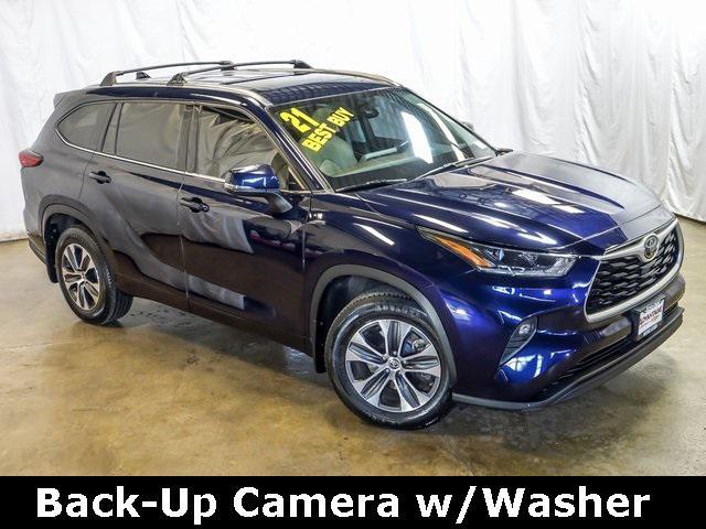 used 2021 Toyota Highlander car, priced at $32,972