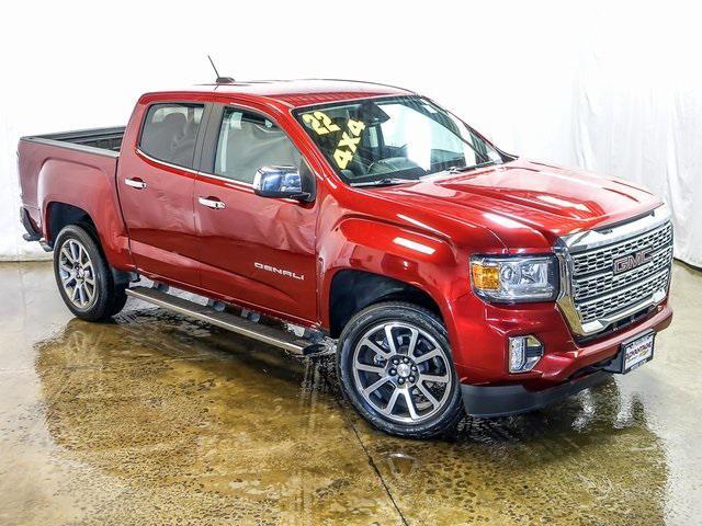 used 2022 GMC Canyon car, priced at $33,472