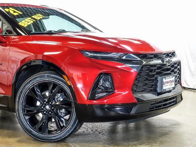 used 2021 Chevrolet Blazer car, priced at $31,772