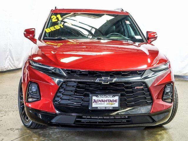 used 2021 Chevrolet Blazer car, priced at $31,772