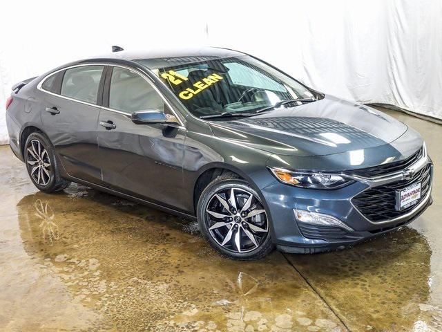 used 2021 Chevrolet Malibu car, priced at $15,500