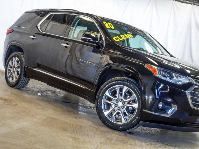 used 2020 Chevrolet Traverse car, priced at $24,772