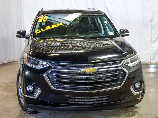 used 2020 Chevrolet Traverse car, priced at $24,772