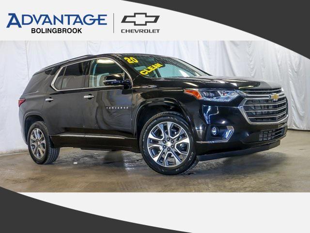 used 2020 Chevrolet Traverse car, priced at $24,772