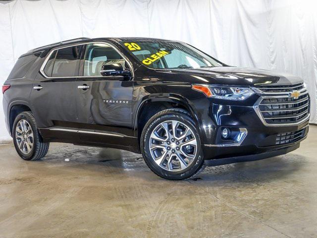 used 2020 Chevrolet Traverse car, priced at $24,772