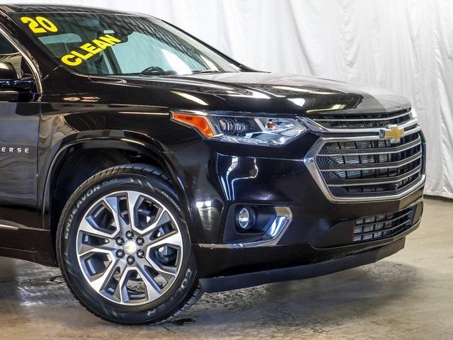 used 2020 Chevrolet Traverse car, priced at $24,772