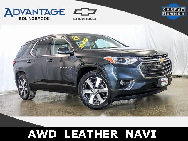 used 2021 Chevrolet Traverse car, priced at $24,772