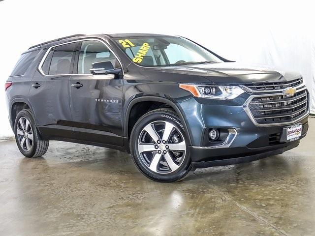used 2021 Chevrolet Traverse car, priced at $26,222