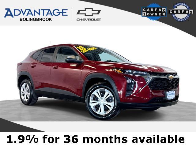 used 2025 Chevrolet Trax car, priced at $22,212