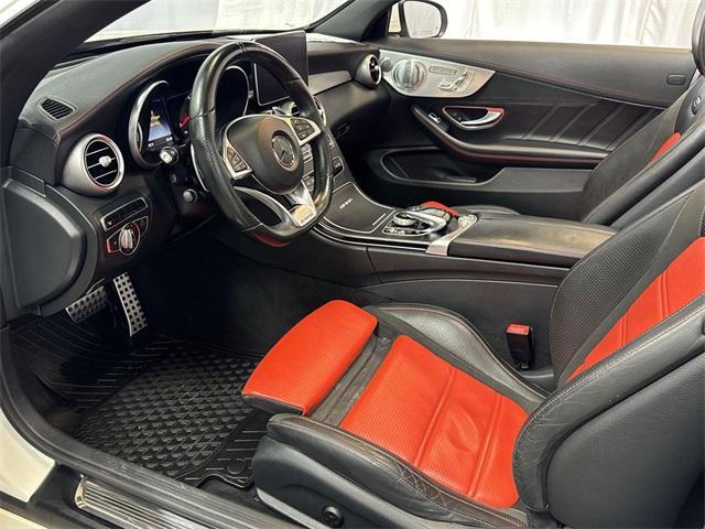 used 2017 Mercedes-Benz AMG C 63 car, priced at $39,500