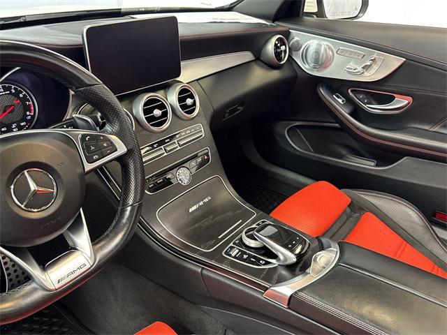 used 2017 Mercedes-Benz AMG C 63 car, priced at $39,500